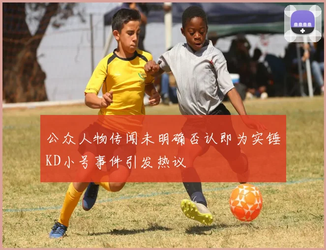 公众人物传闻未明确否认即为实锤KD小号事件引发热议